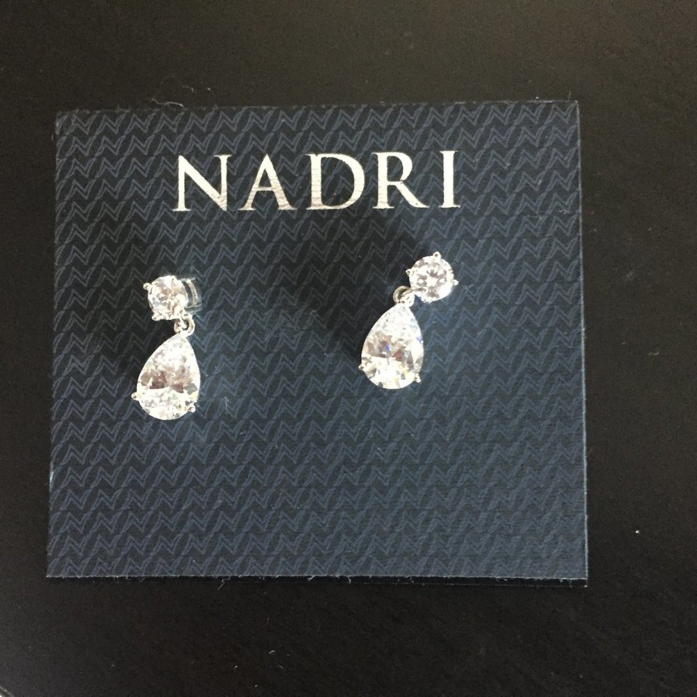 COPY - CZ diamond earrings